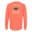 Blue Crab Long Sleeve Pocket T-shirt | Bright Salmon