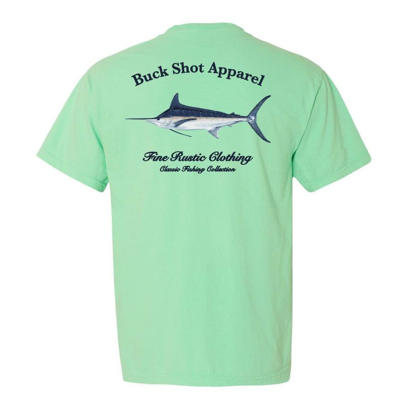 Blue Marlin Short Sleeve Pocket T-shirt | Island Reef