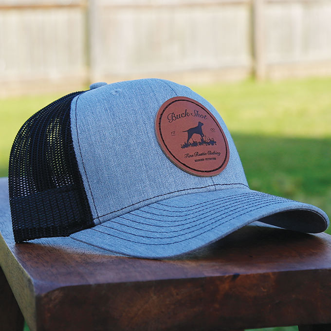 Bird Dog Leather Patch Hat