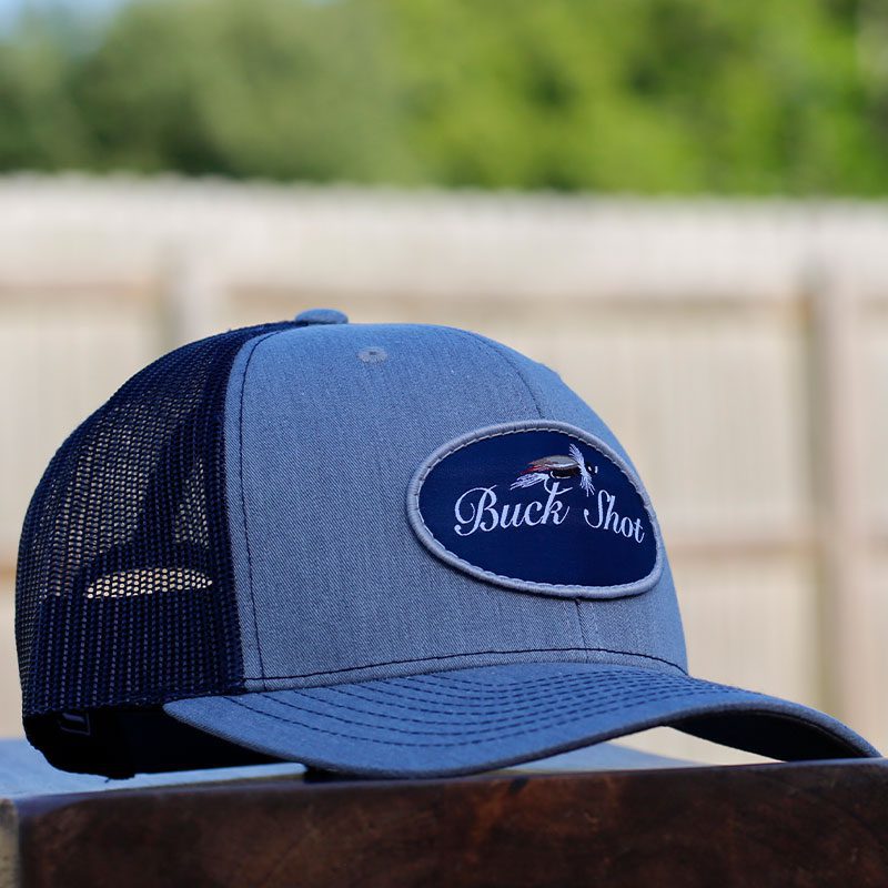 Fly Fishing Lure Patch Hat - Buck Shot Apparel