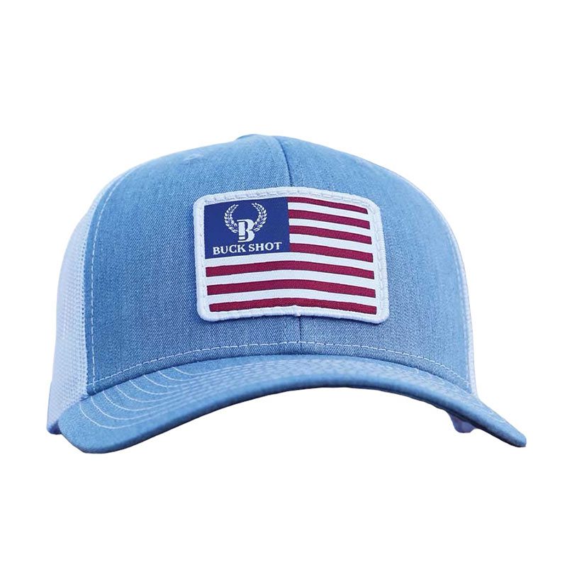 Buck Shot Nation Flag Patch Hat