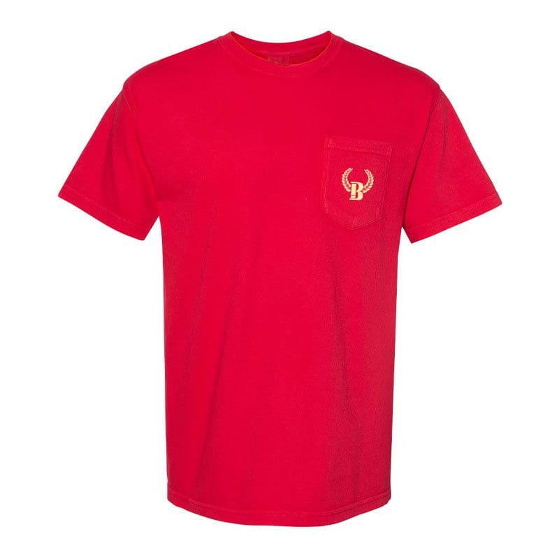 Classic Logo Short Sleeve Pocket T-shirt | Red