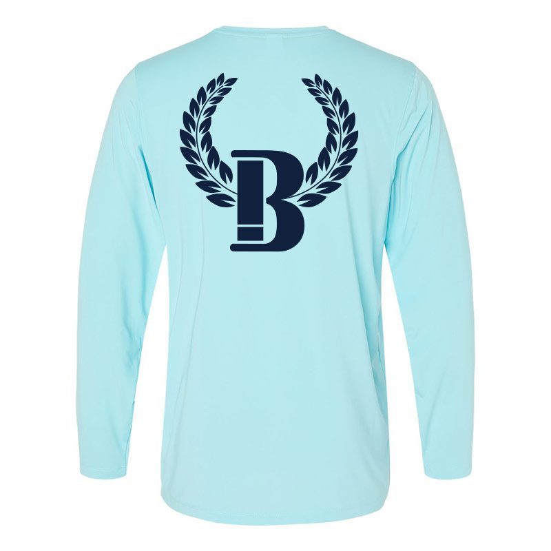 Buck Shot Performance Shirt | Aqua Blue
