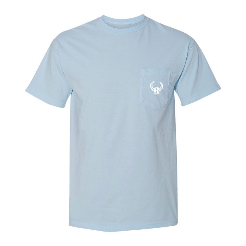 Hammerhead Shark Pocket T-shirt | Sky Blue