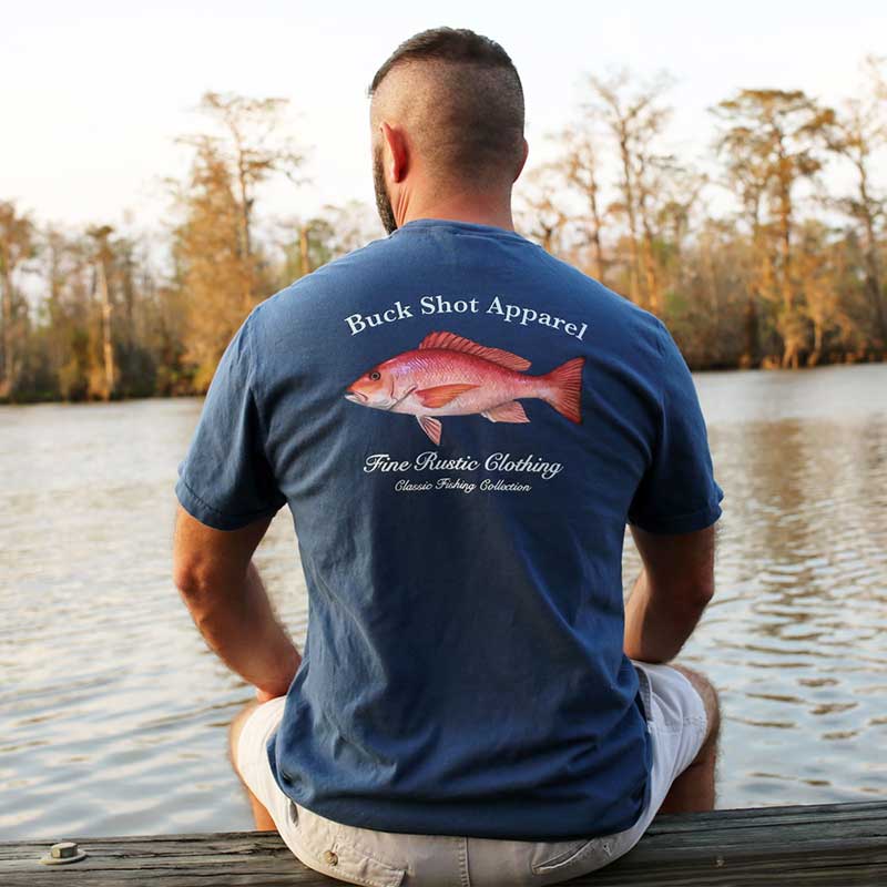 Red Snapper Pocket T-shirt