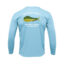 Mahi Mahi fish print on youth performance shirt