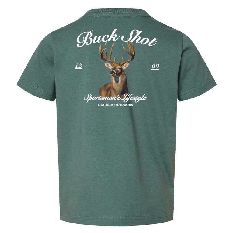 deer mount on at-shirt