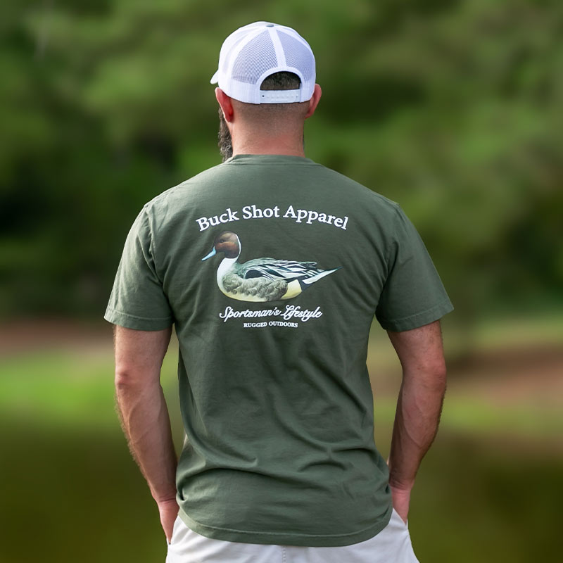Buck Shot Pintail short sleeve t-shirt