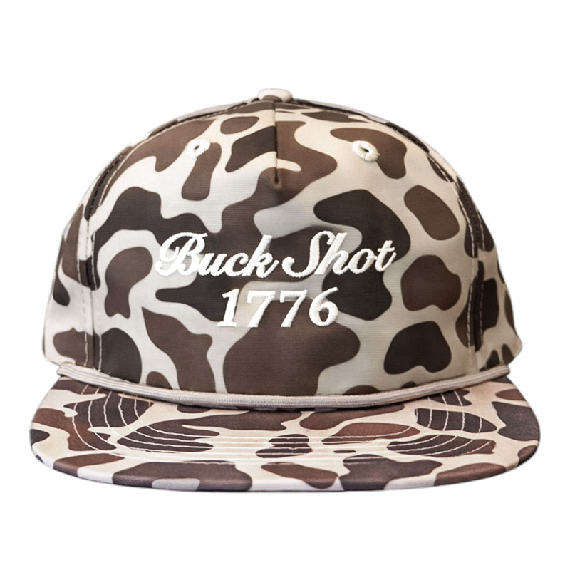 Buck Shot 1776 Embroidered Hat | Old School Camo