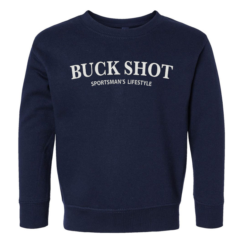 Navy-heritage-crew Youth Navy sweatshirt