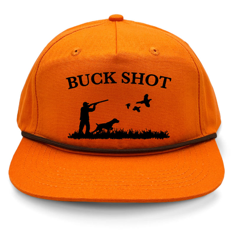 Uplander-ROPE-HAT Rope hat with upland scene