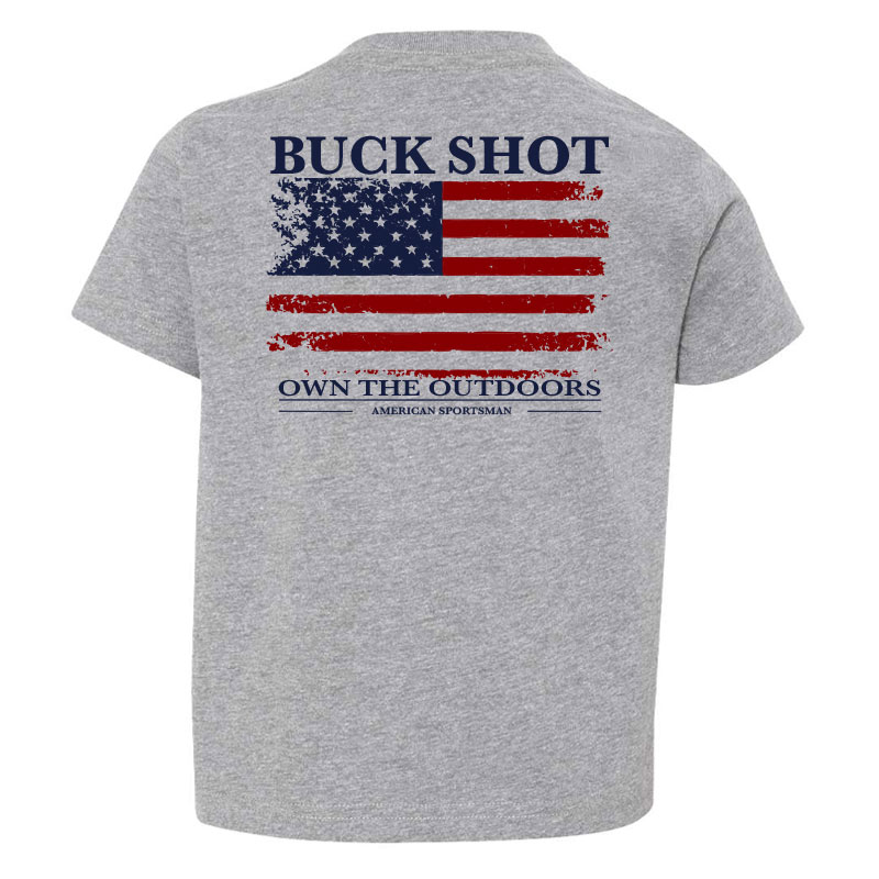 Kids American flag shirt