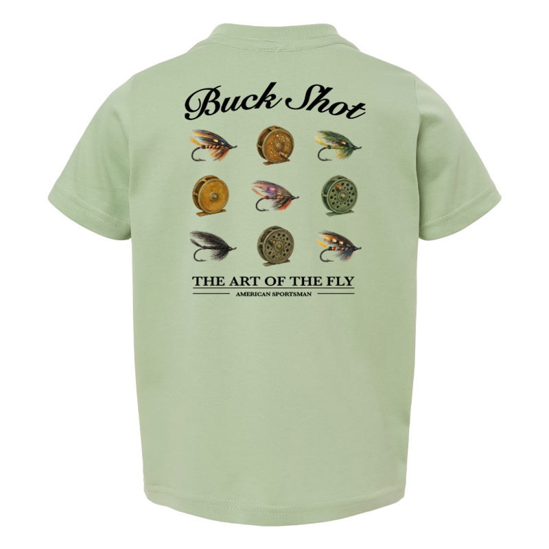 Kids fly fishing shirt